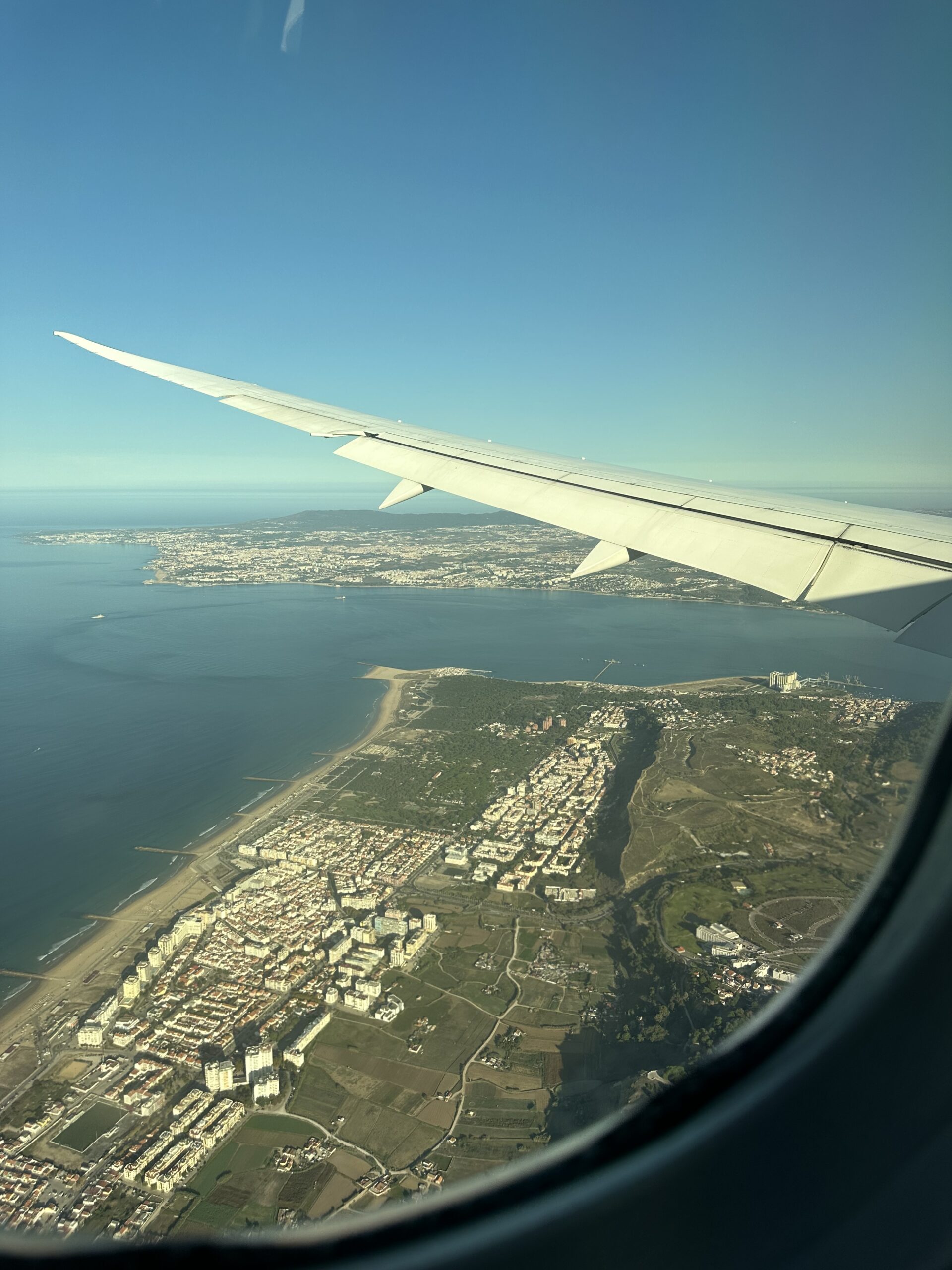 plane window